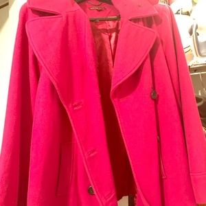 Pink coat (missing a few buttons)